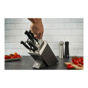 ZWILLING Four Star Knivblok og knive-sæt Sort/Grå