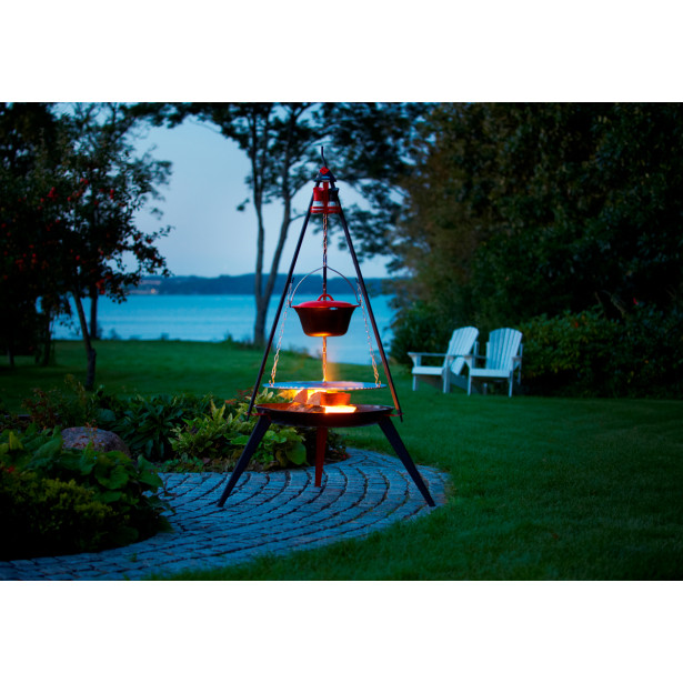 Bon-fire Bålfad med lange ben (50 cm), incl. beslag til 3-ben (Ø68 cm) Bon-fire Bålfad med lange ben (50 cm), incl. beslag til 3-ben (Ø68 cm)