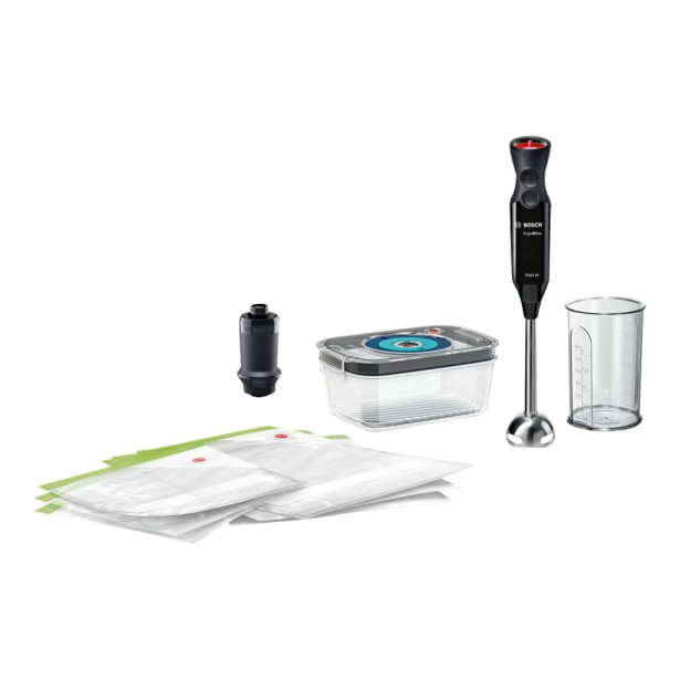 Bosch ErgoMixx MS6CB61V1 Stavblender Turbofunktion Sort